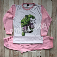 PIJAMA MANGA LARGA - Hulk - Ponele Onda Diseños