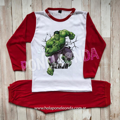 PIJAMA MANGA LARGA - Hulk - comprar online