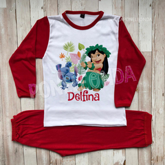 PIJAMA MANGA LARGA - Lilo y Stitch