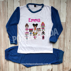 PIJAMA MANGA LARGA - LOL