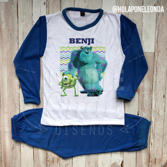 PIJAMA MANGA LARGA - Monsters Inc