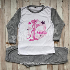 PIJAMA MANGA LARGA - Pantera Rosa en internet