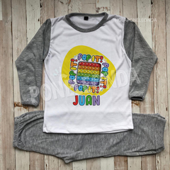 PIJAMA MANGA LARGA - Popit