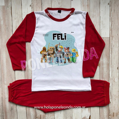 PIJAMA MANGA LARGA - Roblox - Ponele Onda Diseños
