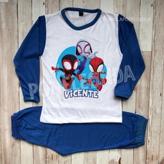 PIJAMA MANGA LARGA - Spidey y sus amigos