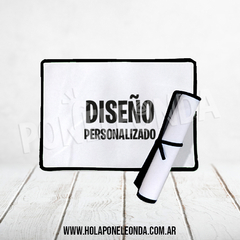 PIZARRA ENROLLABLE - Diseño personalizado