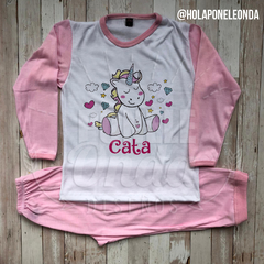 PIJAMA MANGA LARGA - Unicornio Bebe