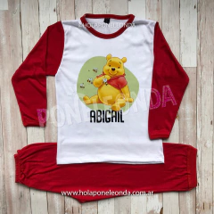 PIJAMA MANGA LARGA - Winnie Pooh