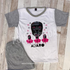 PIJAMA - Juego del calamar - Ponele Onda Diseños