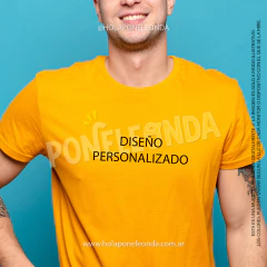 REMERA ALGODÓN UNISEX (ADULTO) - Diseño personalizado - comprar online