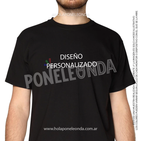 REMERA ALGODÓN UNISEX (ADULTO) - Diseño personalizado - comprar online