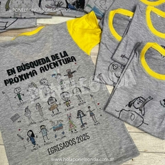 REMERA EGRESADITOS 2025 - Dibujitos - comprar online