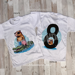 REMERA CUMPLEAÑOS - Capibara