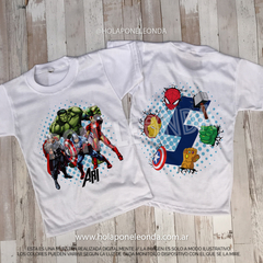 REMERA CUMPLEAÑOS - Avengers