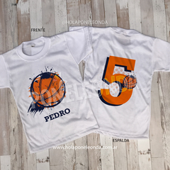 REMERA CUMPLEAÑOS - Basquet