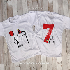 REMERA CUMPLEAÑOS - Flork