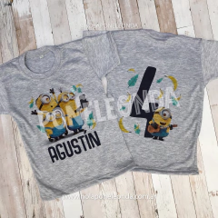REMERA CUMPLEAÑOS - Minions - comprar online