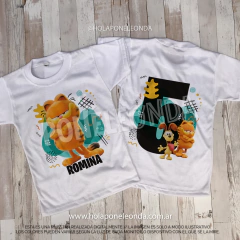 REMERA CUMPLEAÑOS - Garfield
