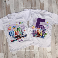 REMERA CUMPLEAÑOS - Intensamente