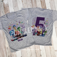 REMERA CUMPLEAÑOS - Intensamente - comprar online