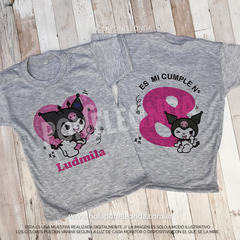 REMERA CUMPLEAÑOS - Kuromi - comprar online