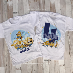 REMERA CUMPLEAÑOS - Mega Minions