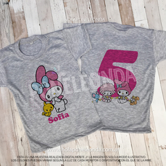 REMERA CUMPLEAÑOS - My Melody - comprar online