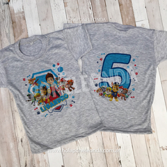 REMERA CUMPLEAÑOS - Paw patrol B - comprar online