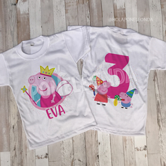 REMERA CUMPLEAÑOS - Peppa (Hadita)