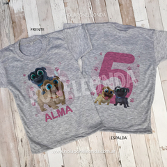 REMERA CUMPLEAÑOS - Puppy dog pals - comprar online