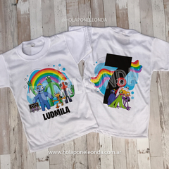 REMERA CUMPLEAÑOS - Rainbow Friends - comprar online