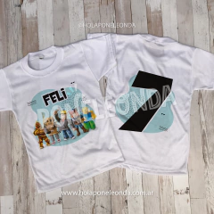 REMERA CUMPLEAÑOS - Roblox (unisex)