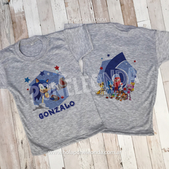 REMERA CUMPLEAÑOS - Sonic - comprar online