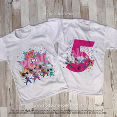 REMERA CUMPLEAÑOS - Super Kitties - comprar online