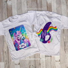 REMERA CUMPLEAÑOS - Unicornio