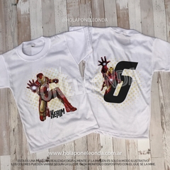 REMERA CUMPLEAÑOS - Ironman