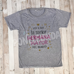 REMERA HERMANA MAYOR (la mejor) - comprar online