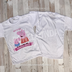 REMERA HERMANA MAYOR (Peppa)