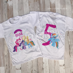 REMERA CUMPLEAÑOS - Little Pony (2)