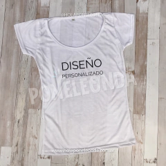 REMERA MUJER - Diseño personalizado