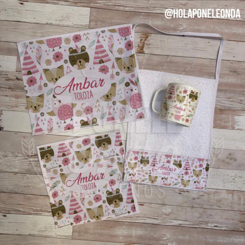 SET DE JARDIN - Boho Rosa