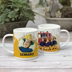 TAZA PLÁSTICA - Bombero Sam - comprar online