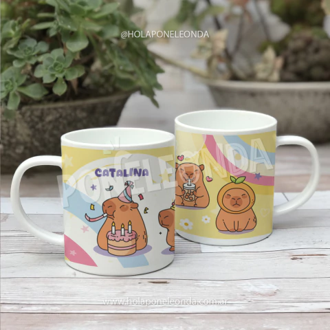 TAZA PLÁSTICA - Capibara - comprar online