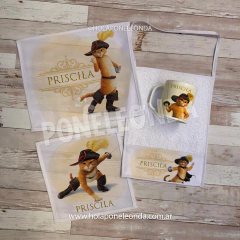SET DE JARDIN - Gato con botas