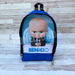 SET DE JARDIN - Jefe en pañales (Baby Boss) - Ponele Onda Diseños