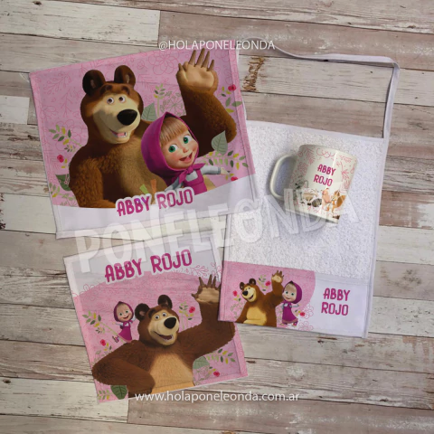 SET DE JARDIN - Masha y el Oso - (Rosa) - comprar online