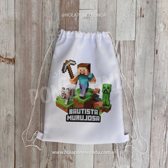 MOCHILA (Tipo Bolsita) - Minecraft - comprar online