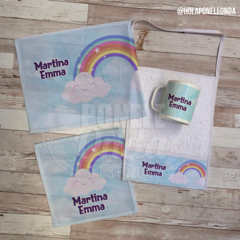 SET DE JARDIN - Nube Arcoiris