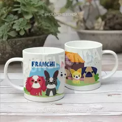 TAZA PLÁSTICA - Perritos - comprar online