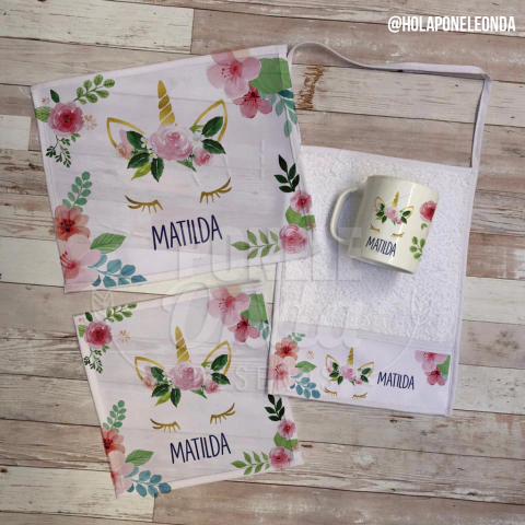 SET DE JARDIN - Unicornio Face